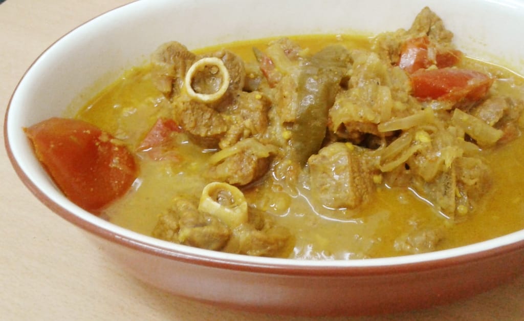 SPICY PEPPER MUTTON CURRY