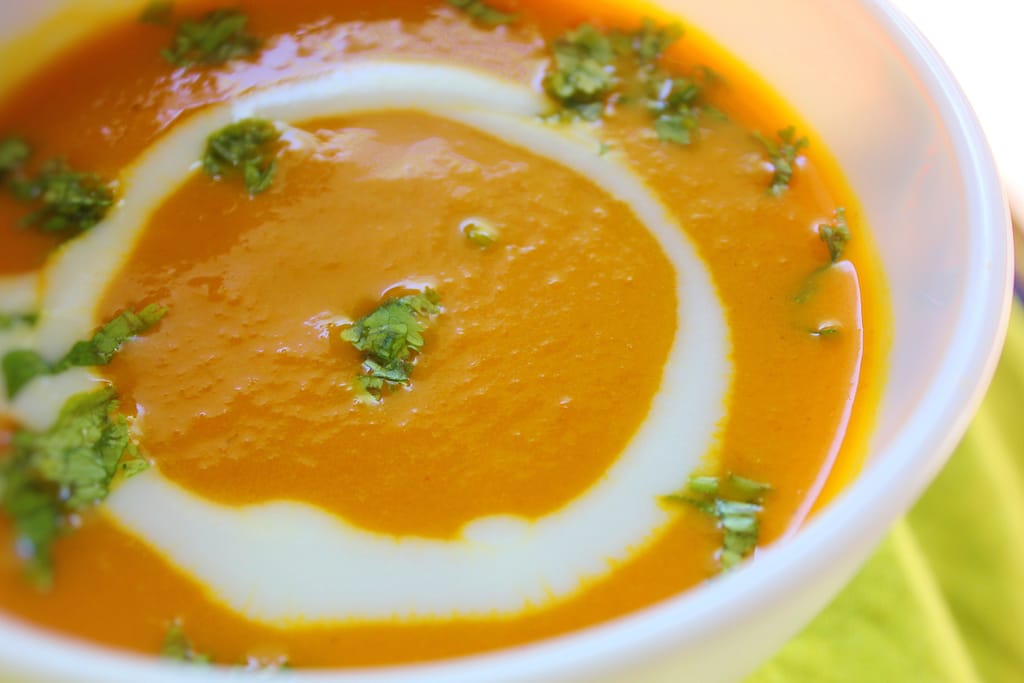 CURRIED CARROT SOUP