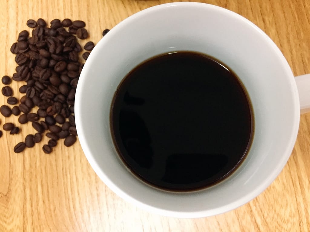 BLACK COFFEE WITH PALM JAGGERY