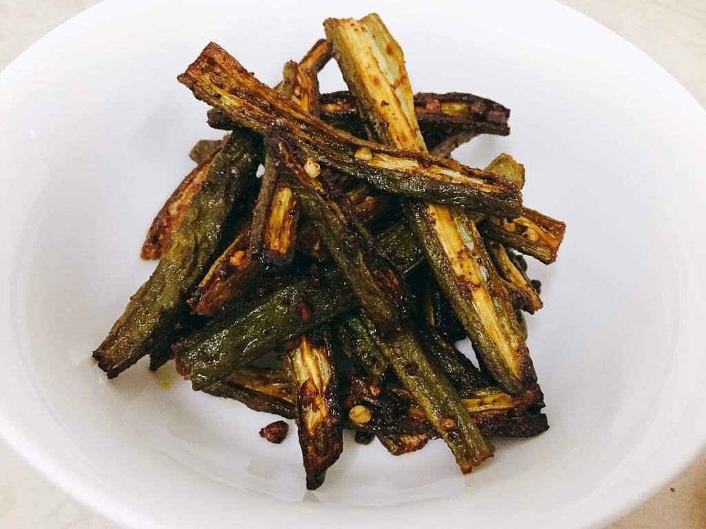 HOT AND SOUR OKRA FRY/ LADY’S FINGER FRY
